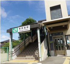 JR仙山線「東照宮駅」