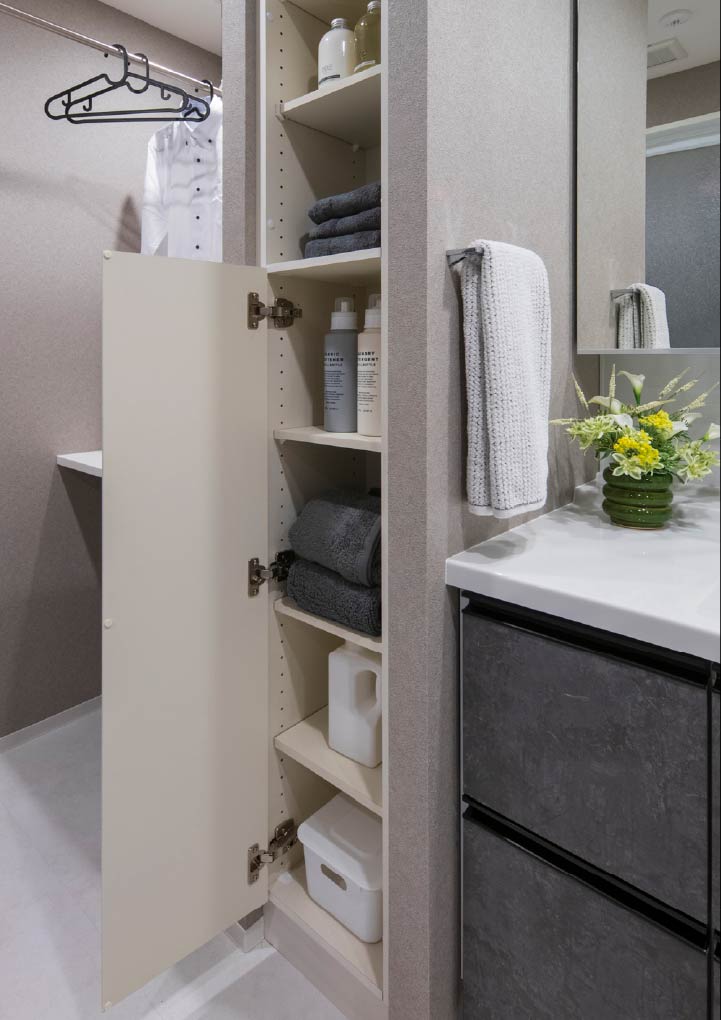 パウダールーム収納