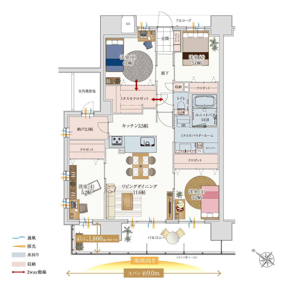 Atype間取図