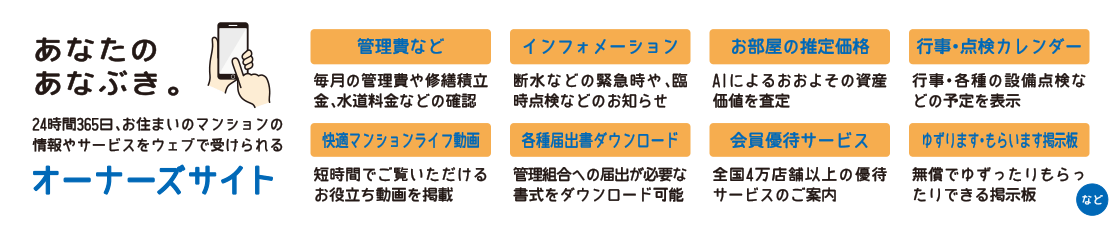 あなたのあなぶき。オーナーズサイト